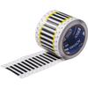 Brady 2HT-187-2-BK-S High Temperature PermaSleeve Wire Marking Sleeves, 0.335" Height, 2.00" Width, Polyvinylidene Fluoride (B-345) Black (Roll of 500) view 1