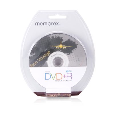Travel 10PK DVD-R Disc