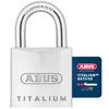 ABUS Titalium 64TI/30 Padlock Set of 2 Keyed Alike view 1