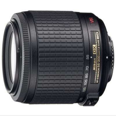 Nikon 55-200mm f/4-5.6G ED-IF AF-S DX VR Vibration Reduction Lens F/DSLR Cameras (Renewed)