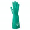 SHOWA 727 Nitrile Chemical Resistant Safety Glove, Unlined, Food Safe, 15 Mil Thick, 13" Length, XX-Large (12 Pair) view 1