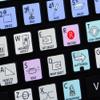 4Keyboard Steinberg CUBASE/NUENDO Galaxy Series Keyboard Stickers Shortcuts 12X12 Size view 4