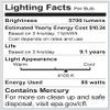 Satco S7392 85 Watt (350 Watt) 5700 Lumens Hi-Pro Spiral CFL Bright White 4100K Mogul Base 120 Volt Light Bulb view 3