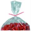Aviditi Reusable Candy Stripe Paper Twist Ties, 10" Length, Use to Seal Bread, Gift, and Treat Bags or for Bundling Cables and Wires (Case of 2000) view 2
