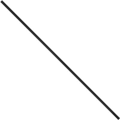 Aviditi Reusable Black Plastic Twist Ties, 12" Length, Use to Seal Bread, Gift, and Treat Bags or for Bundling Cables and Wires (Case of 2000)