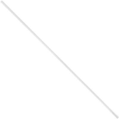 Aviditi Reusable White Plastic Twist Ties, 12" Length, Use to Seal Bread, Gift, and Treat Bags or for Bundling Cables and Wires (Case of 2000)