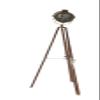 Deco 79 Wood Room Floor Lamp Spotlight Standing Tall Lamp, Tall Lamp 31" x 31" x 71", Brown view 4