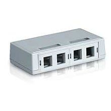 Snap-In 4-Port Surface-Mount Box