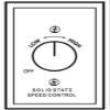 Qmark 120V, 3 amp Fan Motor Speed Control 56001LC view 1