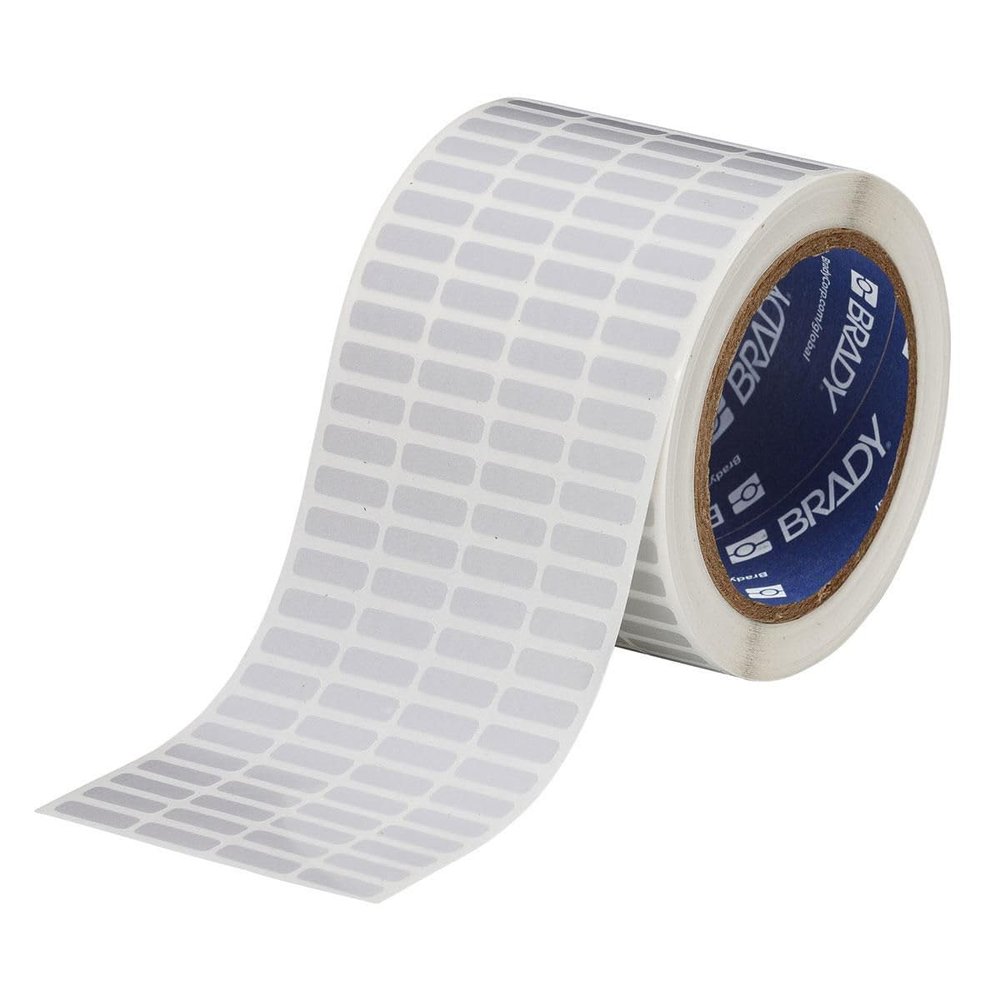 Brady THT-1-413-10 Metallic, Non-Metal Labels, 0.750" Width x 0.250" Height