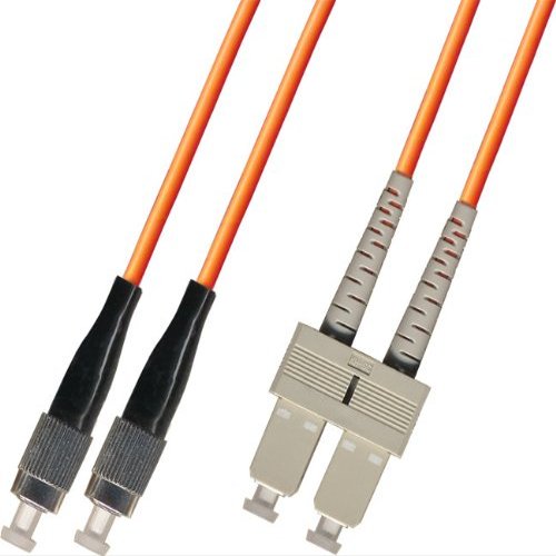 250M Multimode Duplex Fiber Optic Cable (62.5/125) - FC to SC