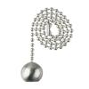 Westinghouse 77217 Decorative Pull Chain 12" Brushed Nickel view 1