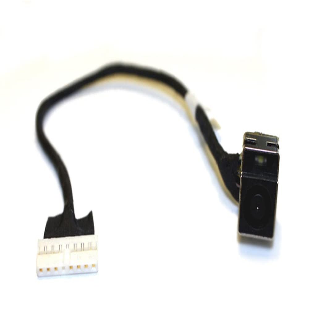 Power4Laptops Replacement Laptop DC Jack Socket with Cable and 8 Pin Connector Compatible with Compaq Presario CQ62-200SK