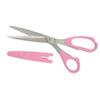 DAHLIA stainless steel cap with pink scissors 200mm view 1