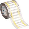 Brady 2HT-250-2-WT-S High Temperature PermaSleeve Wire Marking Sleeves, 0.439" Height, 2.00" Width, Polyvinylidene Fluoride (B-345) White (Roll of 500) view 1