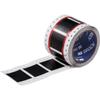 Brady 2HX-1500-2-BK PermaSleeve Wire Marking Sleeves, 1.50" Height, 1.969" Width, Polyolefin (B-7642) Black (Roll of 250) view 1