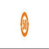 Brady RCH50-20-430-5 Label, Clear Polyester, 0.787" (20 mm) Diameter, Orange on Clear (Pack of 5000) view 1