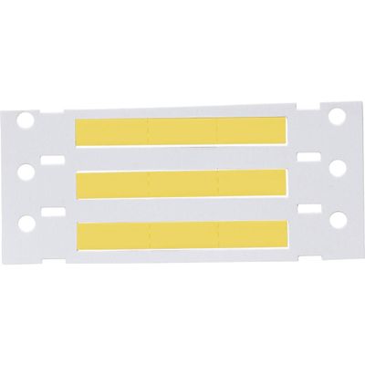 Brady HX-125-2-YL-2 PermaSleeve Wire Marking Sleeves, 0.244" Height, 0.984" Width, Polyolefin (B-7642) Yellow (Roll of 5000)