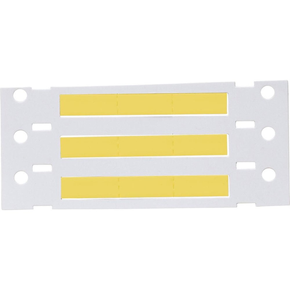 Brady HX-125-2-YL-2 PermaSleeve Wire Marking Sleeves, 0.244" Height, 0.984" Width, Polyolefin (B-7642) Yellow (Roll of 5000)