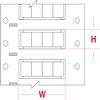 Brady 2HX-125-2-WT-4 PermaSleeve Wire Marking Sleeves, 0.244" Height, 0.492" Width, Polyolefin (B-7642) White (Roll of 10000) view 1