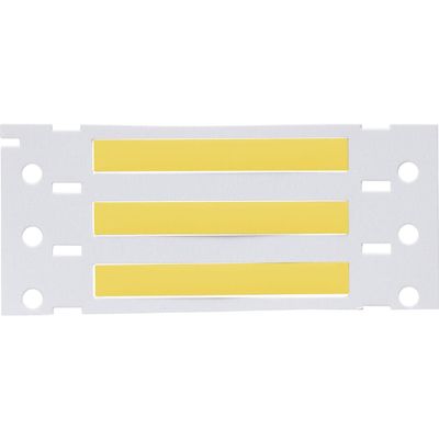 Brady PS-187-2-YL-S PermaSleeve Wire Marking Sleeves, 0.335" Height, 2.00" Width, Polyolefin (B-342) Yellow (Roll of 500)