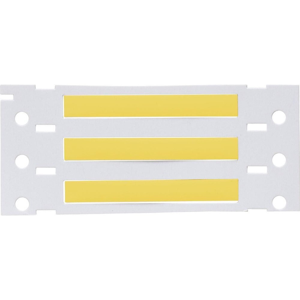 Brady PS-187-2-YL-S PermaSleeve Wire Marking Sleeves, 0.335" Height, 2.00" Width, Polyolefin (B-342) Yellow (Roll of 500)
