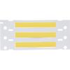 Brady PS-187-2-YL-S PermaSleeve Wire Marking Sleeves, 0.335" Height, 2.00" Width, Polyolefin (B-342) Yellow (Roll of 500) view 1