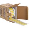 Brady PS-250-2-YL-S PermaSleeve Wire Marking Sleeves, 0.439" Height, 2.00" Width, Polyolefin (B-342) Yellow (Roll of 500) view 1