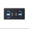 SilverStone SST-FP32B-E 3.0 x 4 USB 3.0 & Audio Port Kit for 3.5" Bay view 3