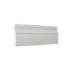 Ekena Millwork Endurathane Oslo Rope Baseboard Moulding, 4 1/2"H x 5/8"P x 94 1/2"L, Factory Primed view 2