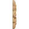 Ekena Millwork ROS05X05SPMA Springtime Square Rosette, 5"W x 5"H x 3/4"P, Maple view 3