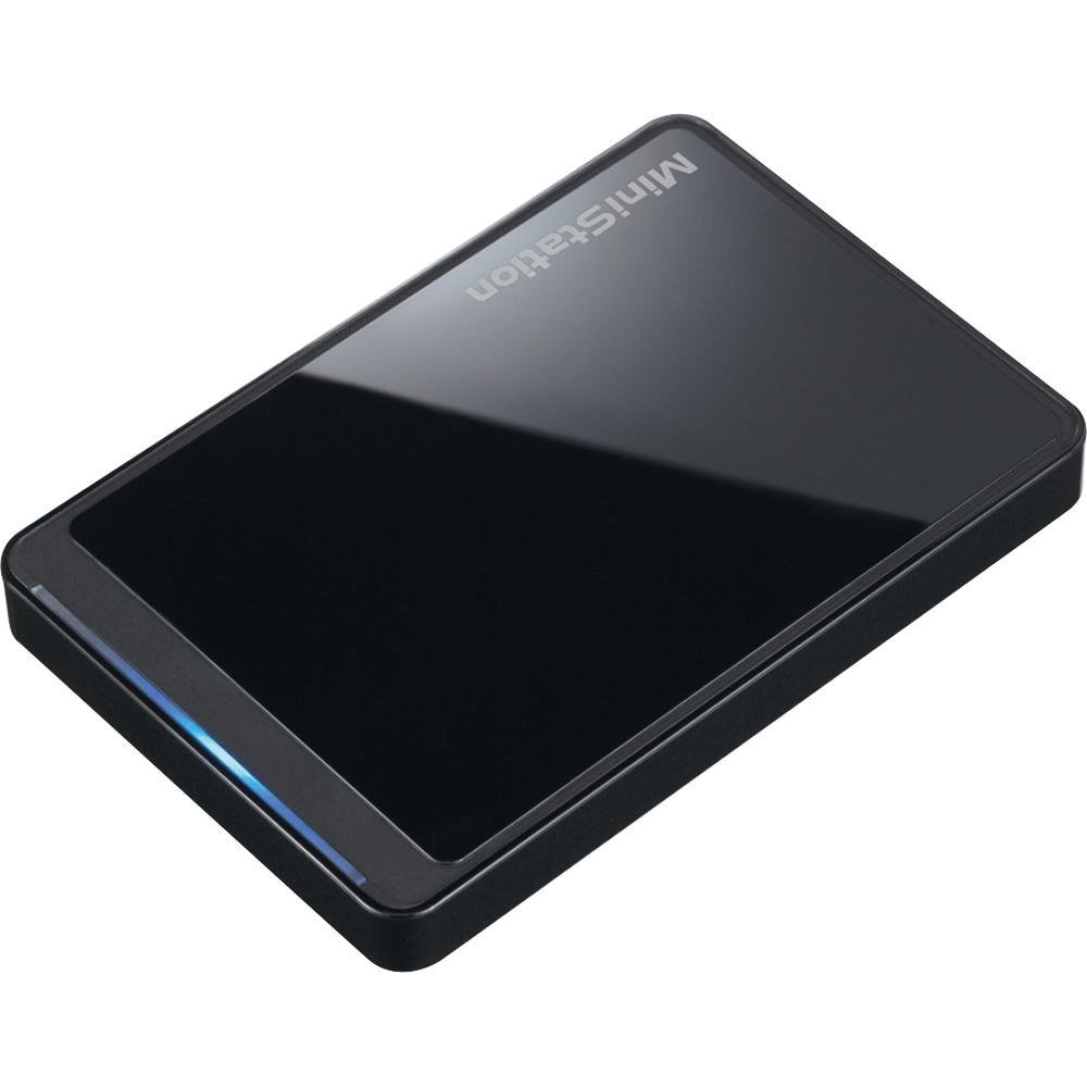 Buffalo MiniStation Stealth 1 TB USB 2.0 Portable Hard Drive - HD-PCT1U2/BK