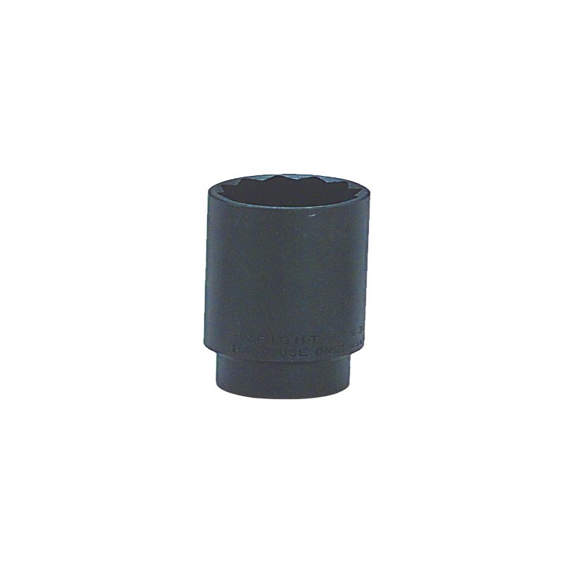 Wright Tool 34636 1/2" Drive 12 Point Deep Socket, 1-1/8"