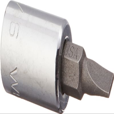 Wright Tool 2260 1/4" Drive Standard Screwdriver Bit and Socket, 3/16"