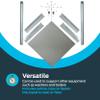 Eastman Water Heater Stand, 21 Inch x 21 Inch x 18 in. High, 650 lb. Load Capacity, 86278 view 4