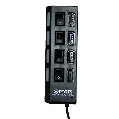 LogiLink USB 2.0 HUB 4-Port Black, UA0128