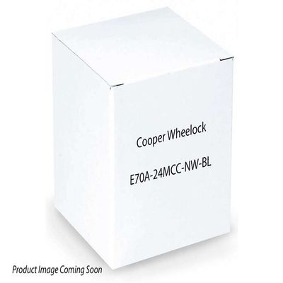 Cooper Wheelock E70A-24MCC-NW-BL