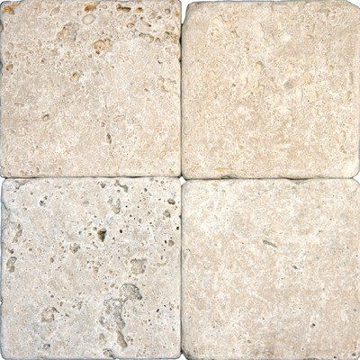Tumbled Travertine Tile in Tuscany Classic