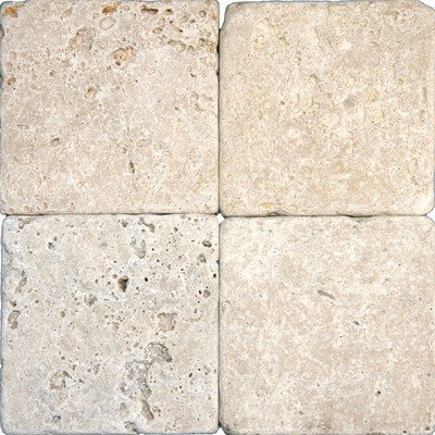 Tumbled Travertine Tile in Tuscany Classic