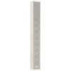Bosch LA1-UM40E-1 40W Metal Column Loudspeaker, XLR, RCA, White, Indoor/Outdoor view 1
