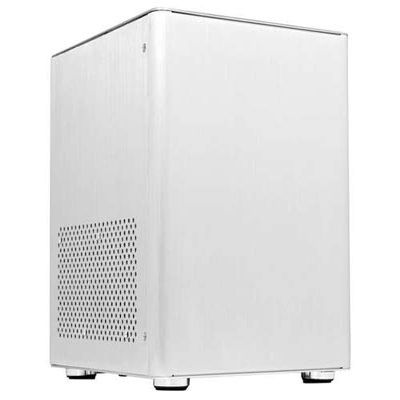 Baldwin DIYPC HTPC-MiniCube-S Silver Aluminum Mini-ITX Tower Computer Case