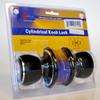 CONSTRUCTOR" "Rainbow Privacy Door Knob Handle Set Black Cylindrical Lock Premium Quality view 2