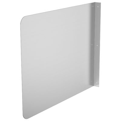 ACE Equipment SP-S2420 Stainless Steel Wall Mount Splash Guard for Commercial Restaurant Hand Sink and Compartment Prep Sink, ETL Certified (26" W x 20" H)