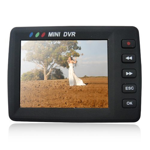 China Supply Angel Eye Mini DVR 2.5" TFT High Definition Pinhole Button Camera w/Motion dectector