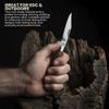 SZCO 2.75" Jig Bone Pen Folding Pocket Knife  2 Blade Stainless Steel Knife for Men with Jigged Bone Handle & Rite Edge Logo  Traditional Small Pocket Knife for Collectors & EDC view 4