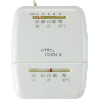 White-Rodgers Emerson M30 White Heat-Only Thermostat