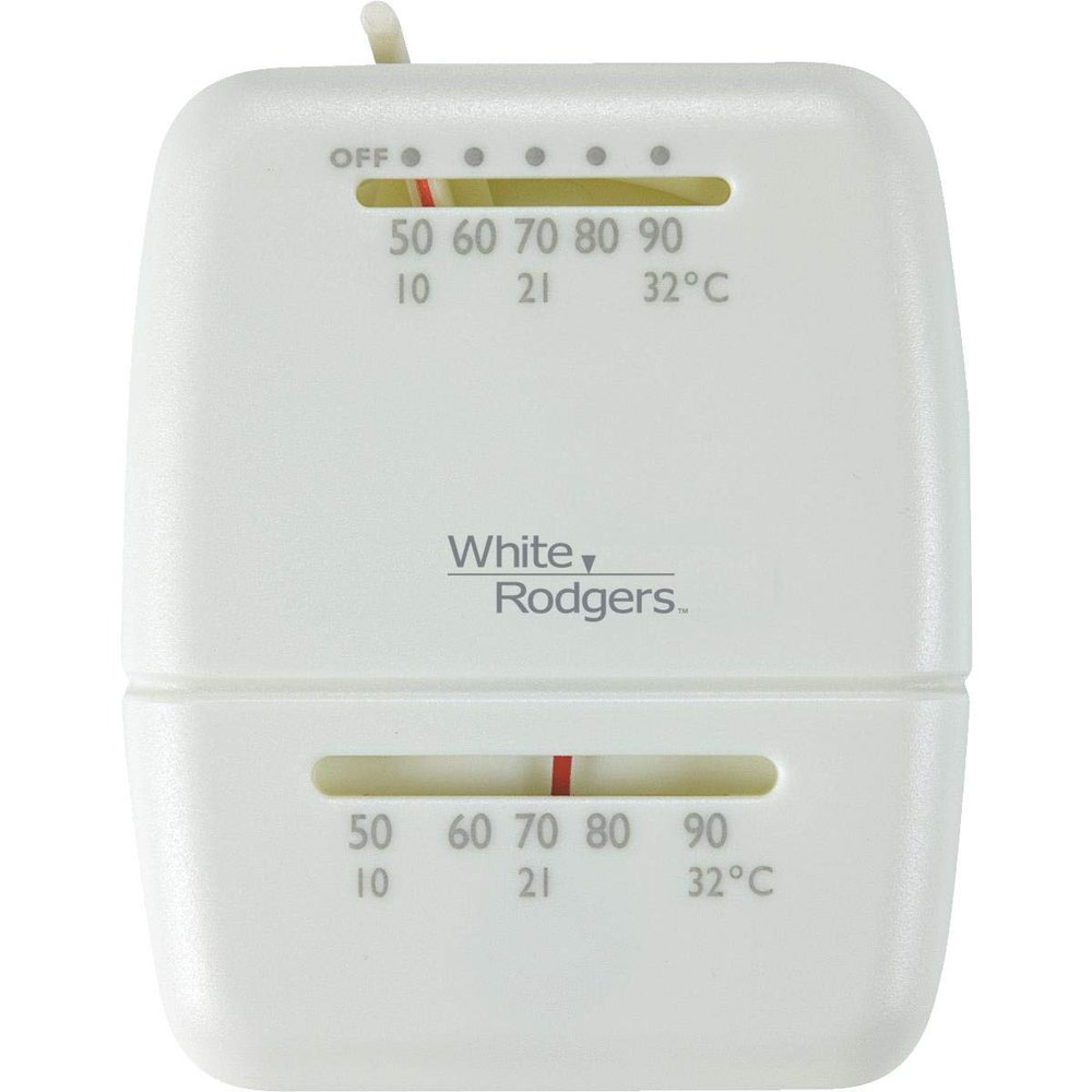 White-Rodgers Emerson M30 White Heat-Only Thermostat