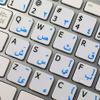 New Arabic - English Non-Transparent Keyboard Decals White Background (15x15 Size) view 1