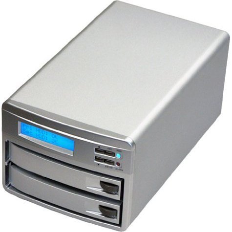 denno- intelligear R2 (USB3.0 0/FireWire800/eSATA) + 8TB HDD mir2  efu3  8T