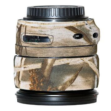LensCoat Lens Cover for Canon 17-55 2.8 is Neoprene Camera Lens Protection Sleeve (Realtree Max4 HD) lenscoat